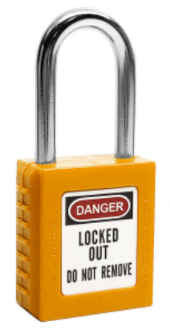 Halo Safety - 38MM SAFETY LOCK ORANGE KD ONE KEY | Evolution Safety ...